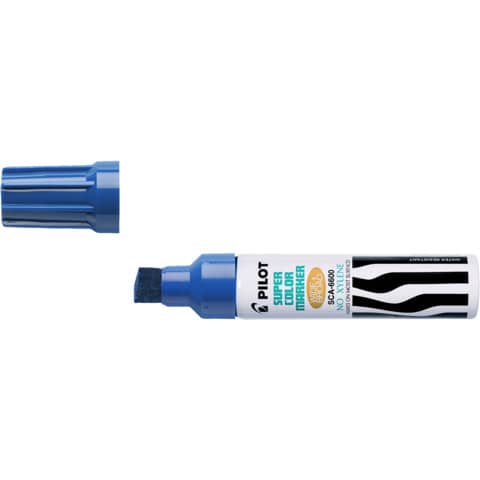 Marcatore punta a scalpello Pilot SCA maxi 6600 3-12,5 mm blu 002430